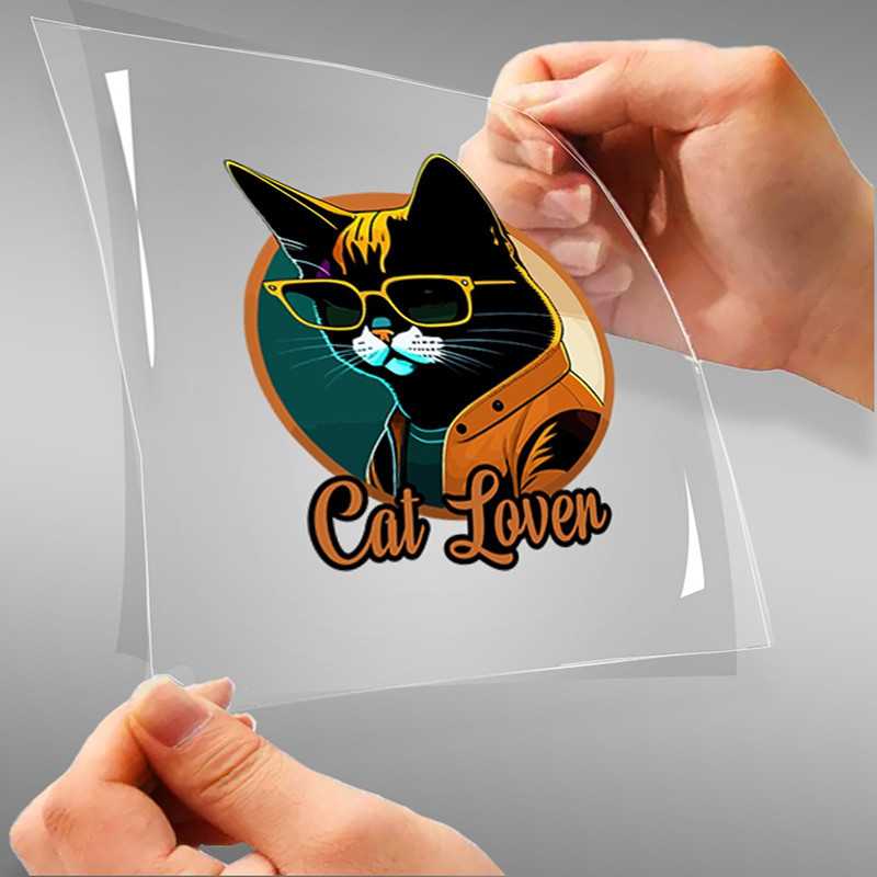 Cat Lover A4 StickZing