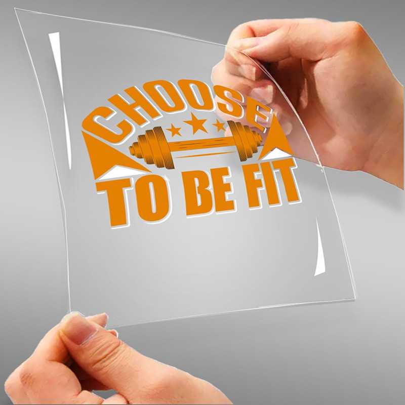 Choose To Be Fit A4 StickZing