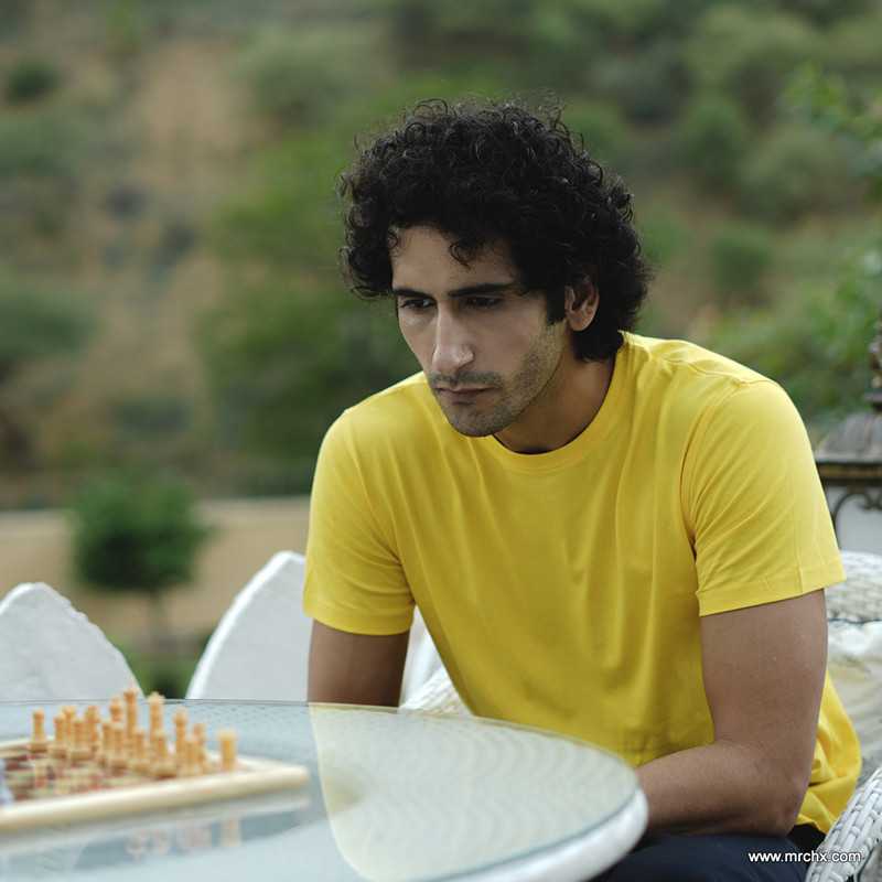 Yellow Premium Crew Neck