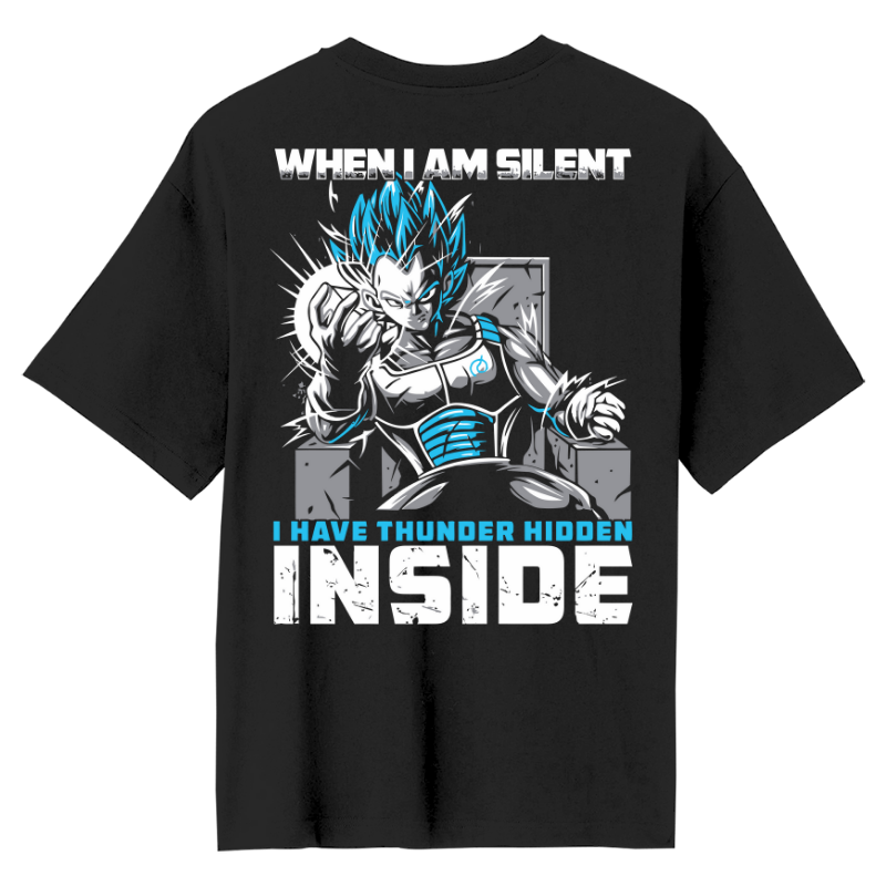 When I Am Silent Oversized T-Shirt