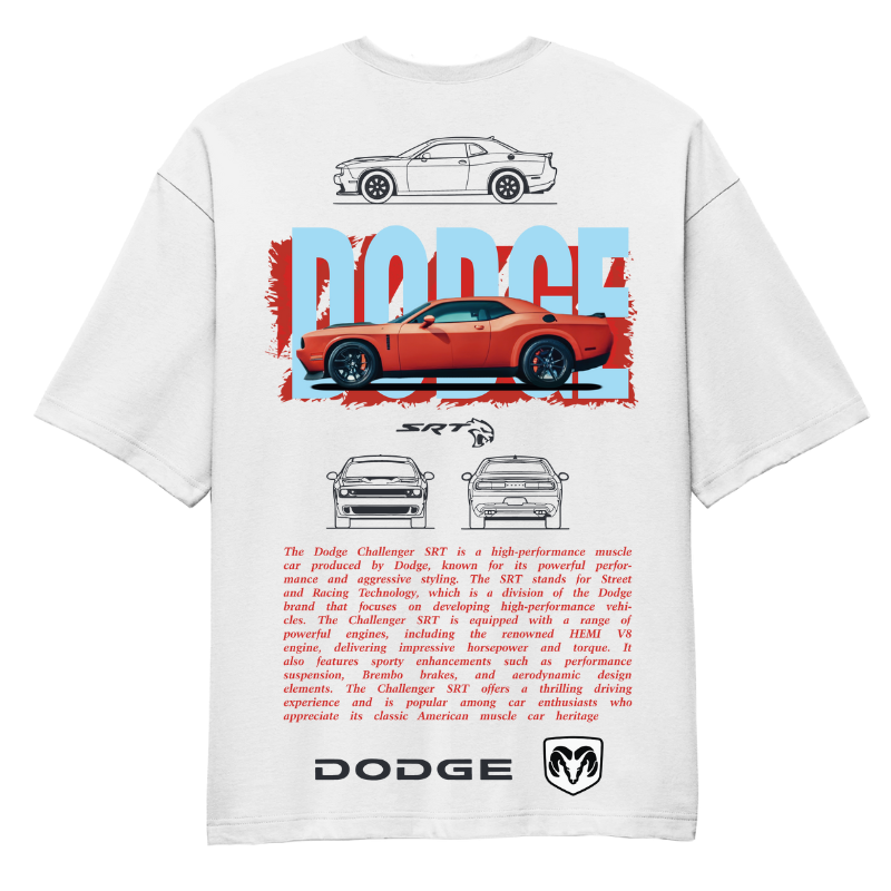 Dodge Str Oversized T-Shirt