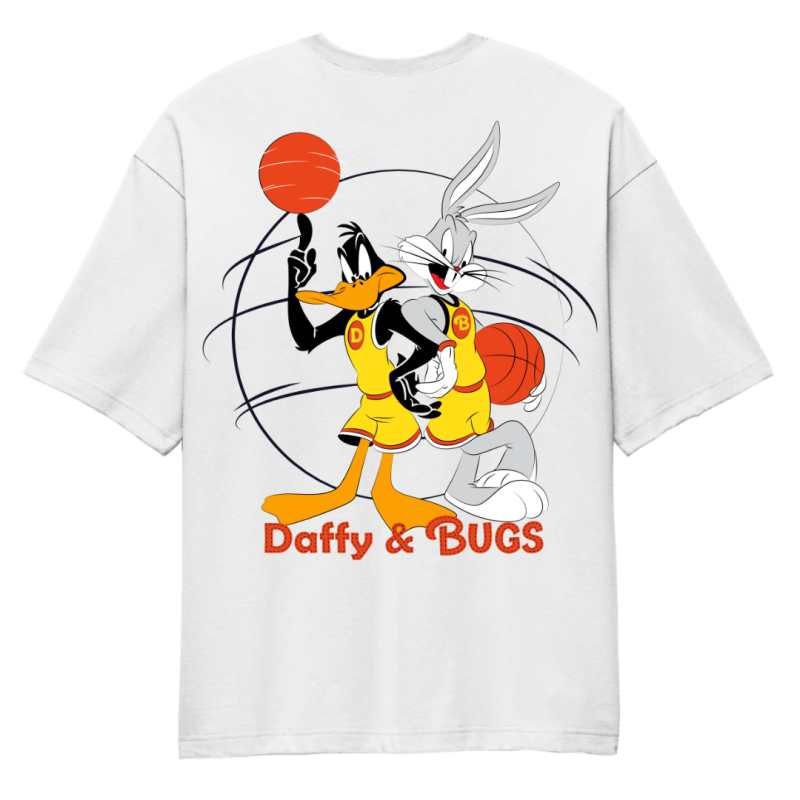 Daffy & Bugs Oversized T-Shirt