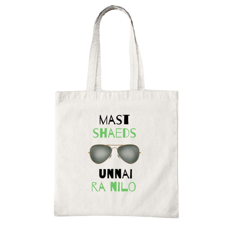 Mast Shades Unnai Ra Nilo Tote Bag